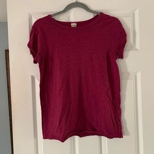 Magenta vintage tee
